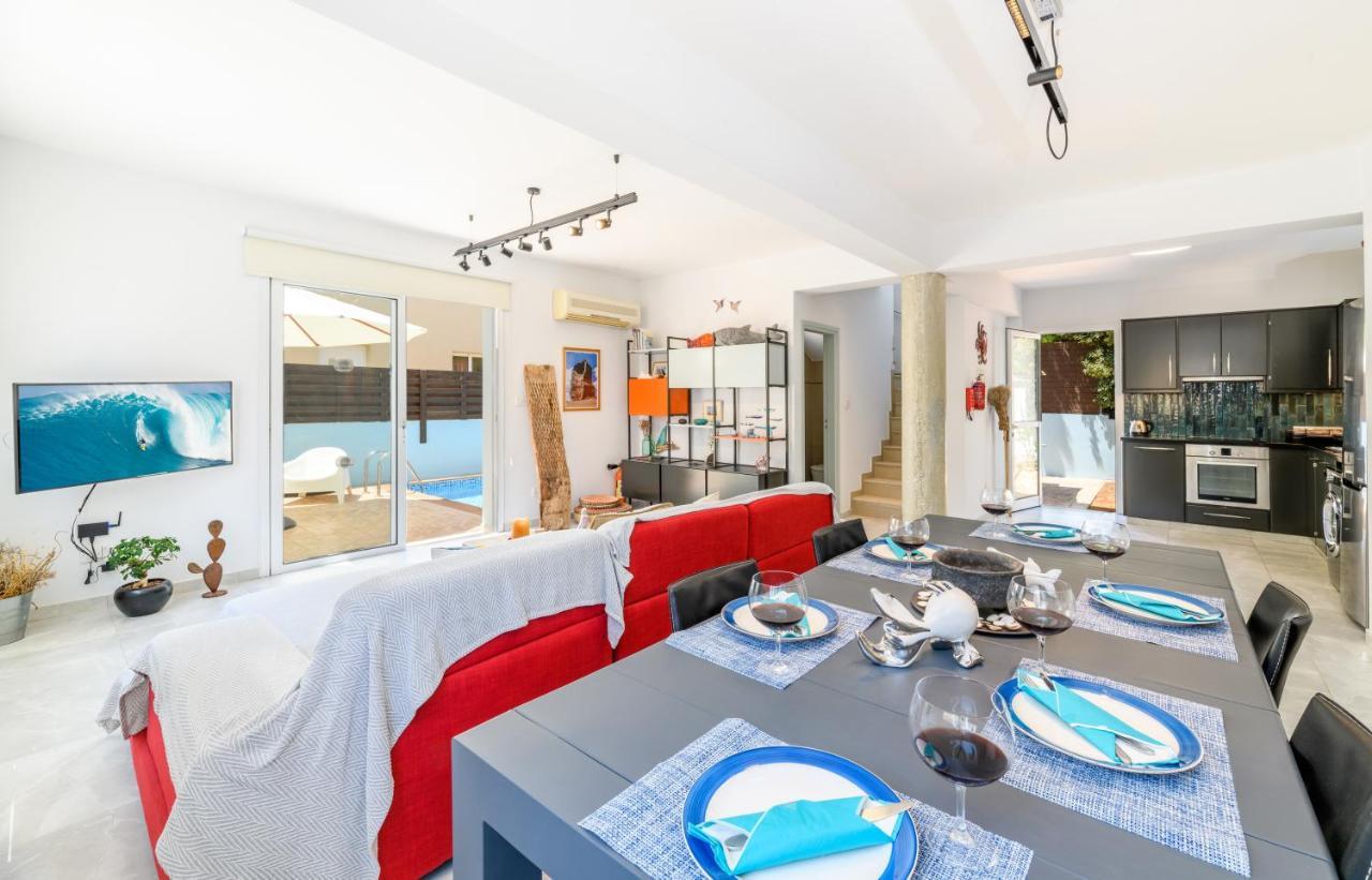 Villa Lela Serena By Ezoria Villas Протарас Екстериор снимка